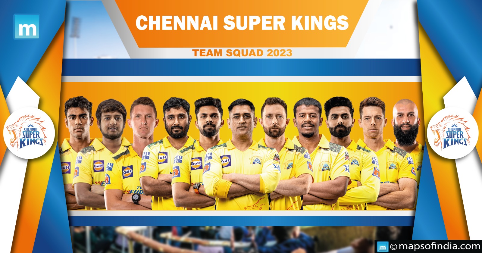 Chennai Super Kings squad 2023