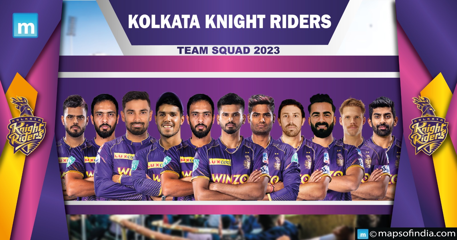 Kolkata Knight Riders squad 2023